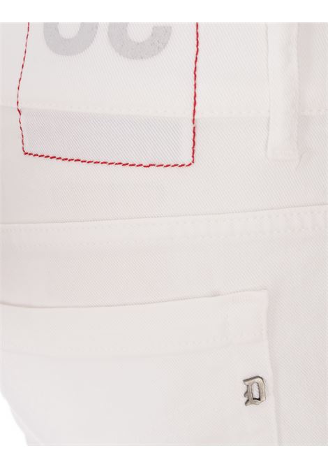 George Skinny Jeans In White Bull Denim DONDUP | UP232-BS0030 PTD000